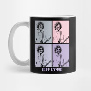 Jeff Lynne Guitar Pop Art Mug